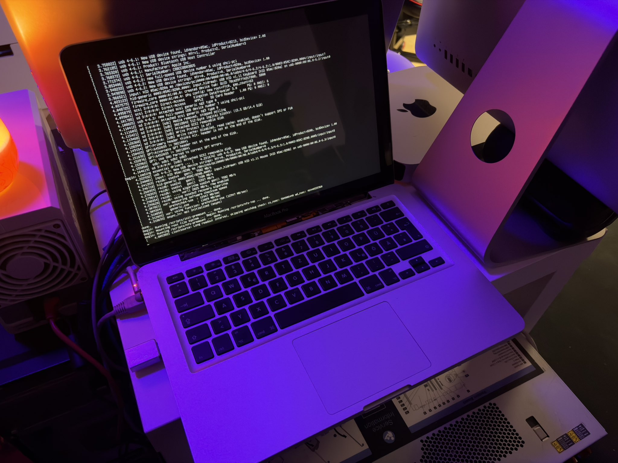 MacBook repurposed as a server